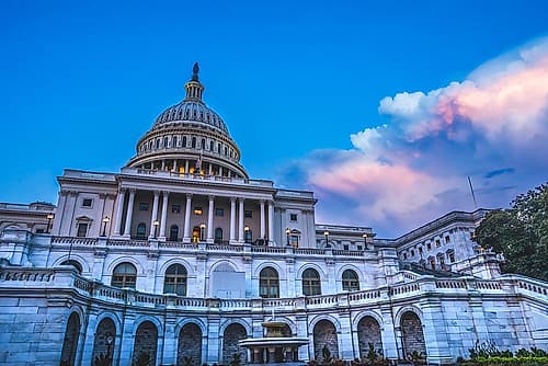 US Capitol, Washington, DC. Art Print